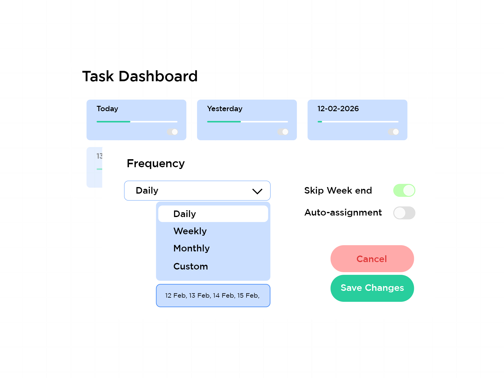 Recurring Task Engine